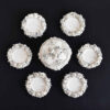 Haftseen Set Dishes with Mirror suitable for Nowruz Zargol (10 Pcs)
