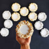 Haftseen Set Dishes with Mirror suitable for Nowruz Zargol (10 Pcs)