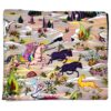 Large Boho Persian Style Indoor Floor Mat Safa