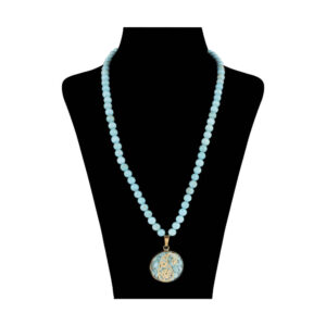 Persian Gold Plated Necklace Paisley