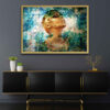 Persian Canvas Art - Printed Forough