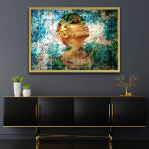 Persian Canvas Art – Printed Forough