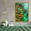 Persian Canvas Art - Printed Rahil