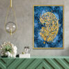 Persian Canvas Art - Printed Rahyab