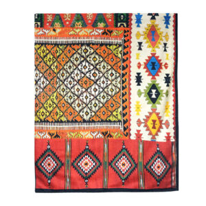 Large Boho Persian Style Indoor Floor Mat Mahrokh