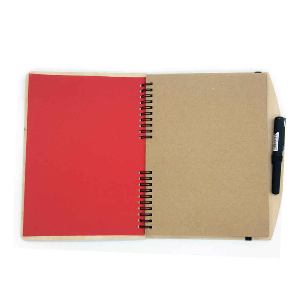 Persian Wooden Notebook – Sama Design, Traditional Wood Cover