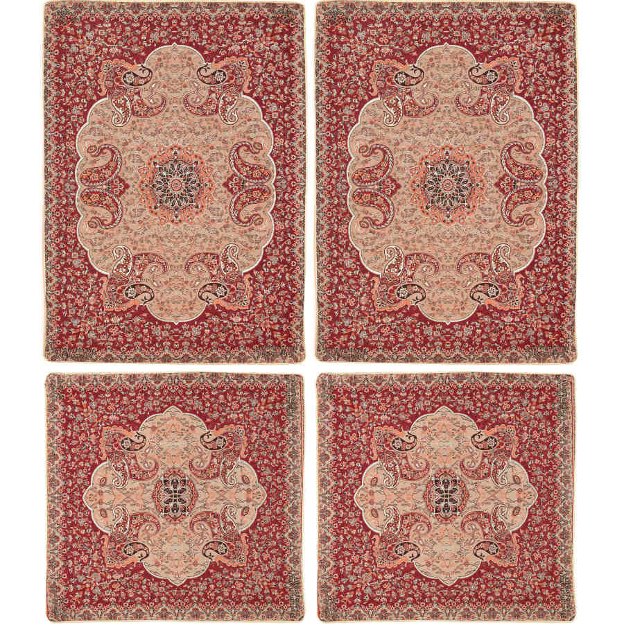 Persian Bedspread Set – Oriental Style Double Size with Termeh Fabric – Tima
