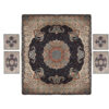 Persian Bedspread Set – Oriental Style Double Size with Termeh Fabric – Toranj