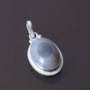 Persian Silver Pendant Classic Style with Sulemani Agate Gemstone