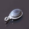Persian Silver Pendant Classic Style with Sulemani Agate Gemstone