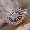 Persian Silver Pendant Classic Style with Yemeni Aqeeq Gemstone Sima