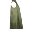 Women's Fashion Dress without Sleeves in Green Model Carony