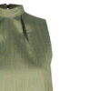 Women's Fashion Dress without Sleeves in Green Model Carony