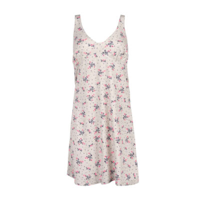 Women's Sleeveless A-Line Dress with Floral Design for Casual Summer and Relaxed Everyday Style