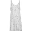 Women's Fashion Dress - Sleepwear without Sleeve Model Flower
