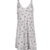 Women's Fashion Dress - Sleepwear without Sleeve Model Flower
