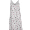Women's Fashion Dress - Sleepwear without Sleeve Model Flower