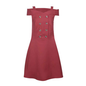 Women’s Fashion Mini Dress Model Narian in Red
