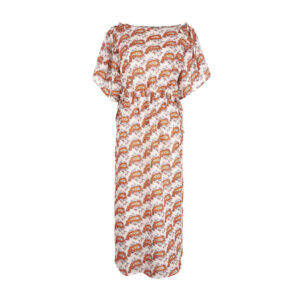 Women’s Fashion Dress Suitable for Sea Side with Paisley Design Model Paisley