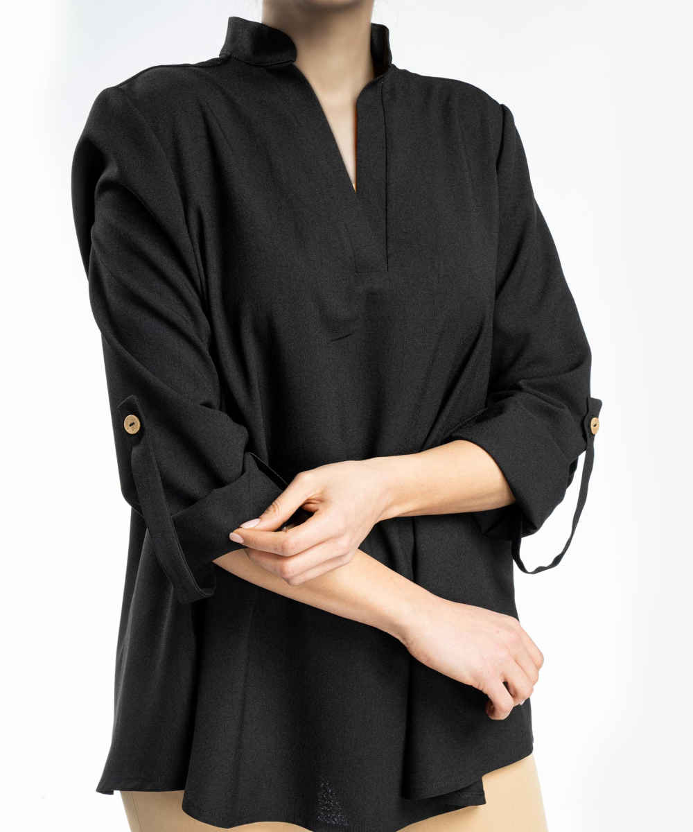 Women’s Fashion Long Sleeve Blouse Model Rasta