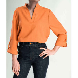 Women’s Fashion Long Sleeve Blouse Model Rasta