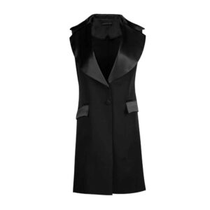 Women’s Fashion Sleeveless Blazer Model Dorsa