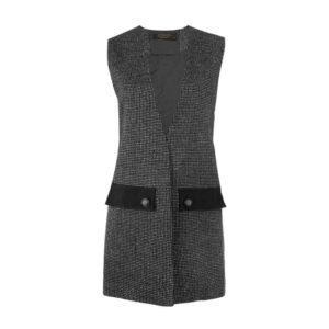 Women’s Fashion Sleeveless Blazer Model Gandom