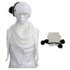 Women's Knitted Hat and Scarf Set Model Ara