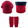 Women's Knitted Hat and Scarf Set Model Fariba