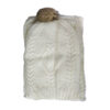 Women's Knitted Hat and Scarf Set Model Karin