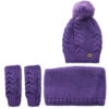 Women's Knitted Hat and Scarf Set Model Kiana