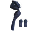 Women's Knitted Hat and Scarf Set Model Parya