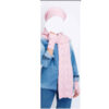 Women's Knitted Hat and Scarf Set Model Rima