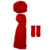 Women's Knitted Hat and Scarf Set Model Vala