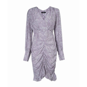 Women’s Long Sleeve Dress with Snakeskin Design for Every Season Model Elika