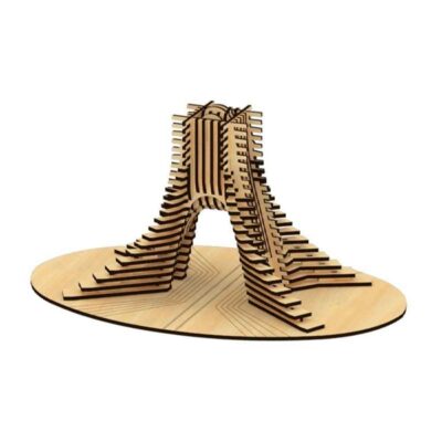 103-Piece 3D Puzzle: Azadi Tower – Iconic Landmark