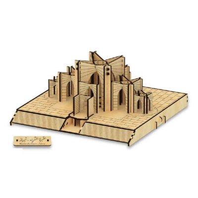 113-Piece 3D Puzzle: Mausoleum of Poets – Detailed Architectural Model