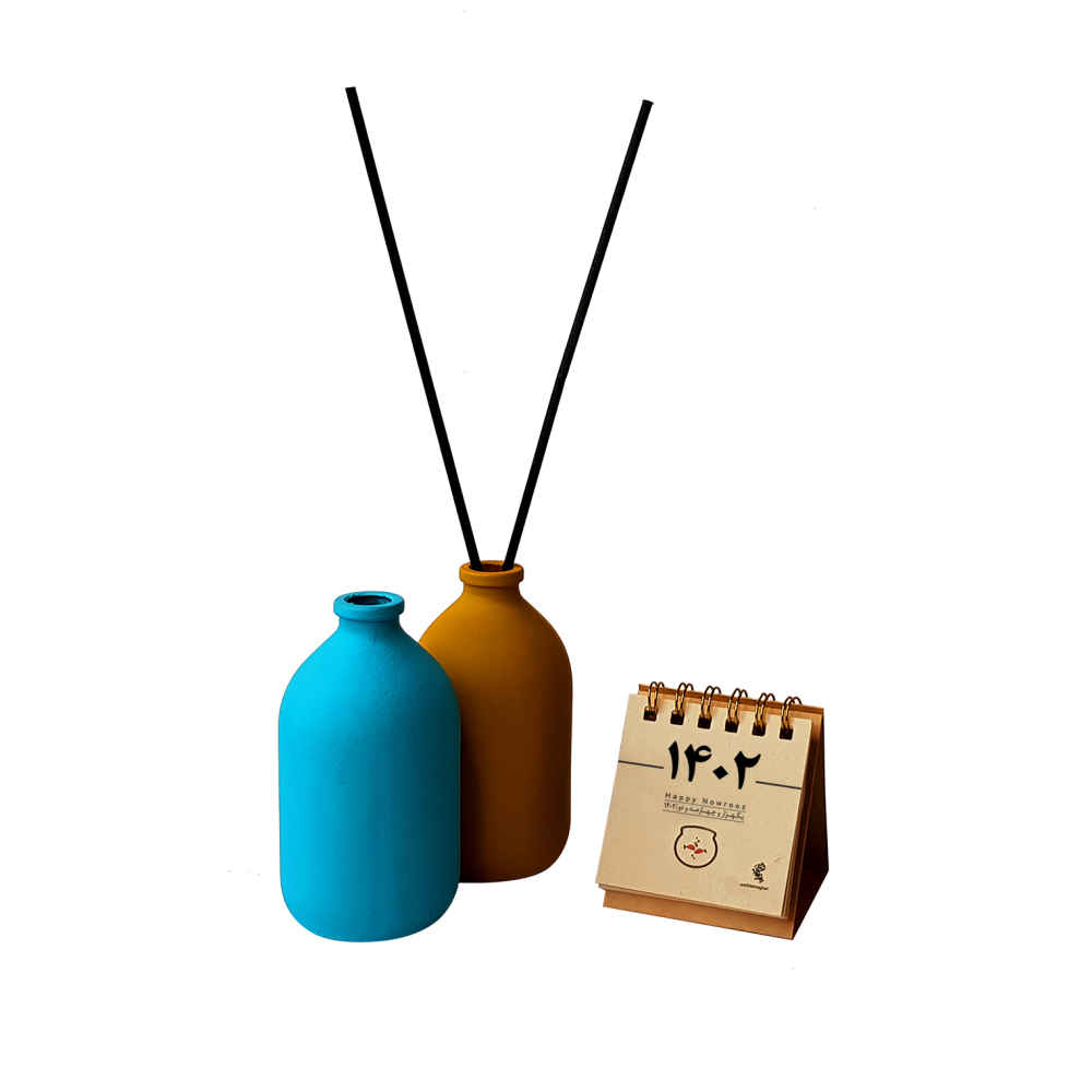 1402 Persian Mini Desk Calendar Model Craft