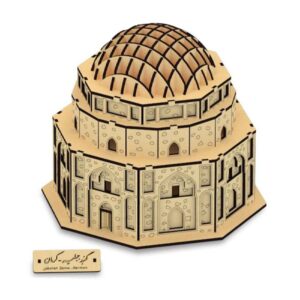 82-Piece 3D Puzzle: Jabalieh Dome – Detailed Architectural Model