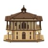 98-Piece 3D Puzzle: Chehel Sutoon Qazvin – Historical Model