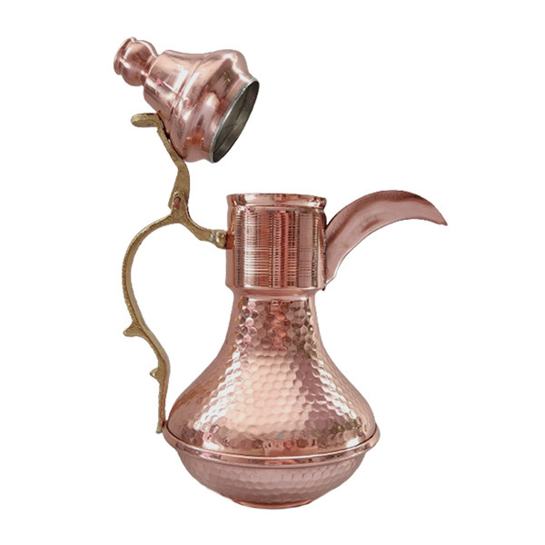 Handcrafted Hammered Copper Dallah – Premium Arabic Coffee Pot