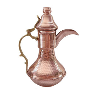 Handcrafted Hammered Copper Dallah – Premium Arabic Coffee Pot