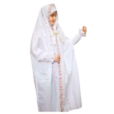 Budget Girls' Taklif Ceremony Chador Set with Sleeves, 15-Piece Set