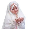 Girls' Jashn-e Taklif Chador Set with Sleeves Model Mahsa