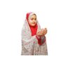 Girls' Taklif Celebration Chador Set with Sleeves Model Galin
