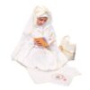 Girls' Taklif Celebration Chador Set with Sleeves Model Melisa