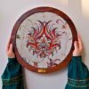 Islamic Imam Reza Holy Shrine Carpet Frame Afshan
