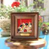 Islamic Imam Reza Holy Shrine Carpet Frame Tanin