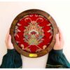 Islamic Imam Reza Holy Shrine Carpet Frame Zhivar