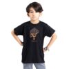 Islamic T-shirt for Kids Black Imam al-Sajjad Calligraphy